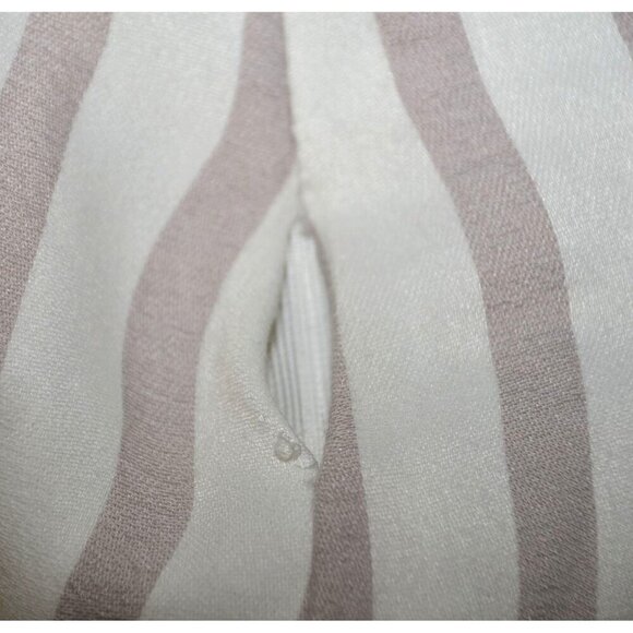 En Creme Ladies S Crop Wide Leg Striped Jumpsuit Romper Sleeveless Embroidered - Picture 8 of 11